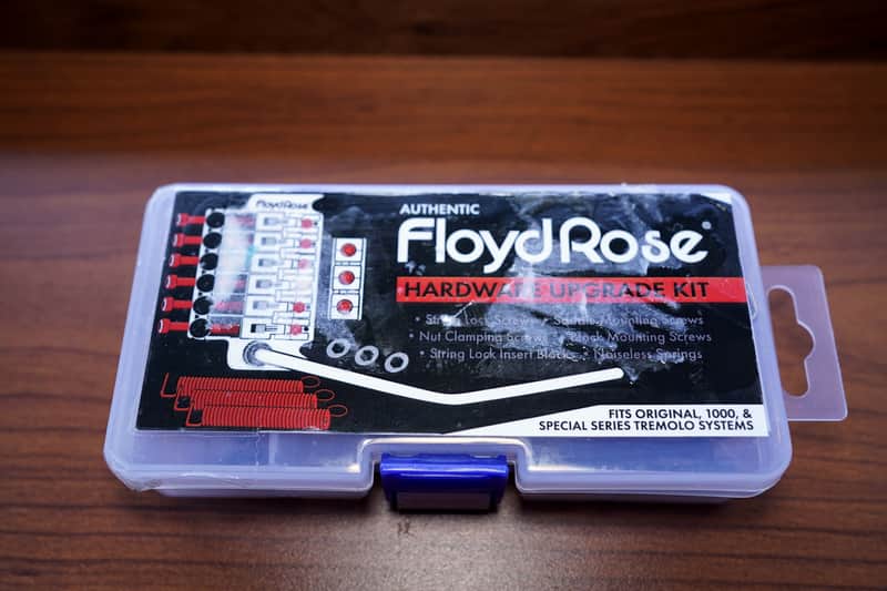 Genuine Floyd Rose Hardware Upgrade Kit Stainless Steel Black image 1