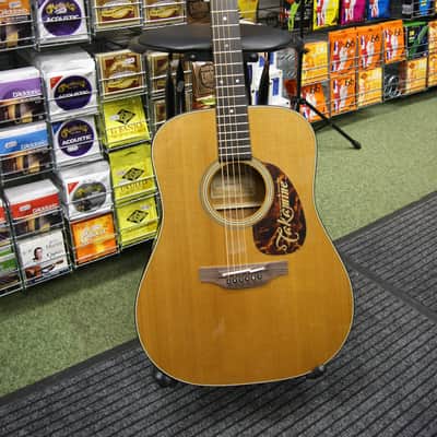 Takamine EF340S TT electro acoustic guitar with hard case image 2