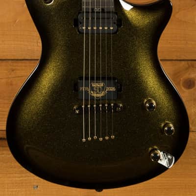 Schecter Tempest 50th Anniversary - Ebony - Gold Burst image 9