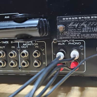Marantz Model 2226B 26-Watt Stereo Solid-State Receiver 1970 - Silver with Metal Case image 6