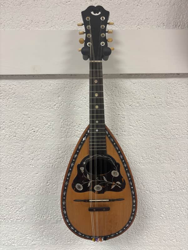 Perrari classical roundback mandolin early 20th Century - Natural image 1