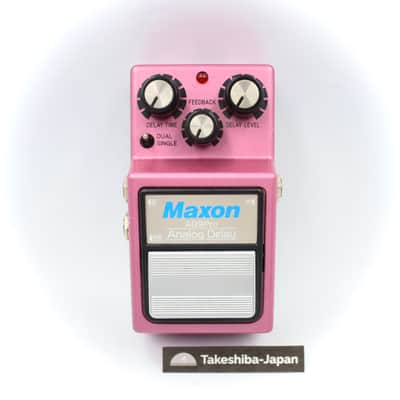 Maxon AD9Pro Analog Delay Made in Japan Guitar Effect Pedal 079A9P078 image 1