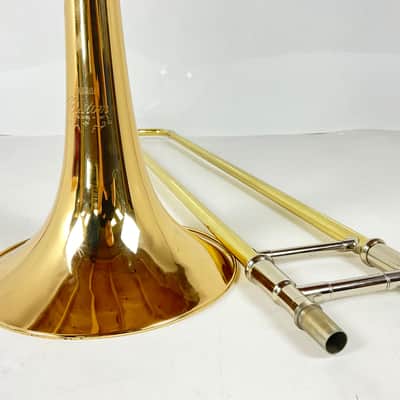 Used Yamaha YSL-820GII Bb/F Tenor Trombone (SN: 496287) image 2