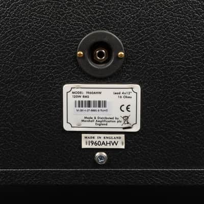 2011 Marshall YJM100 Yngwie Malmsteen Signature with Marshall 1960AHW 100 Cab - Black | Made in UK Limited Edition Handwired Plexi Half Stack 2-Channel 100-Watt Guitar Tube Amp Head Top Cab Power Attenuator image 14
