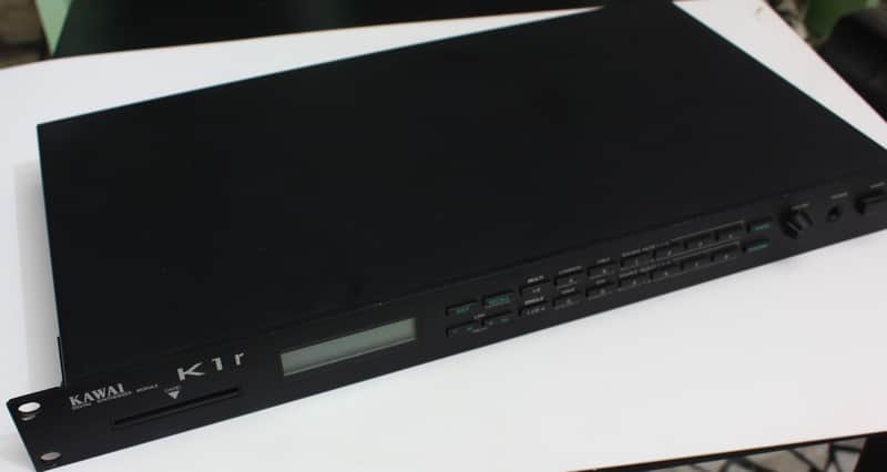 Kawai K1R Rackmount Digital Synthesizer Module 1988 - Black image 1