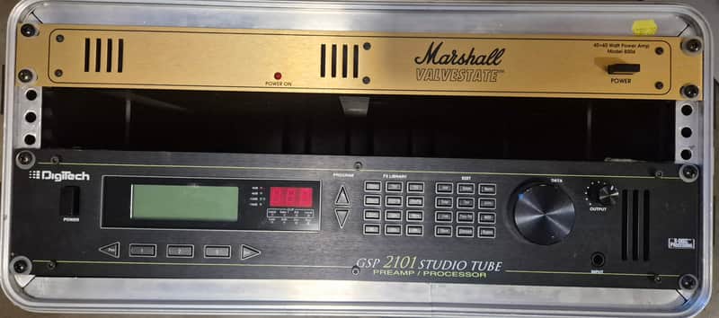 Marshall Valvestate 40w stereo power amp 1991 - One rack unit. image 1