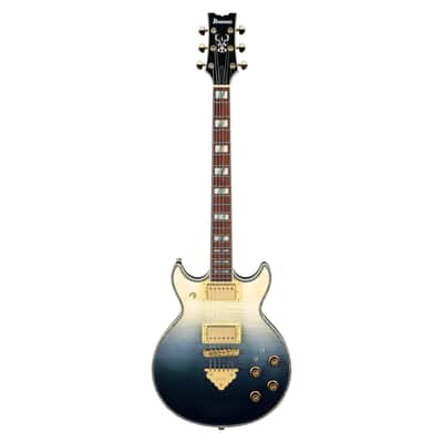 Used Ibanez AR420 AR Standard Electric Guitar - Black Mirage Gradation image 2