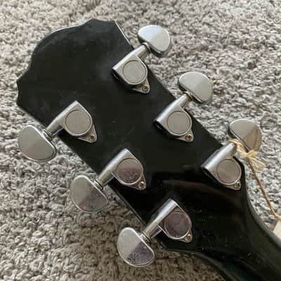 J&D Blue Mini Electric Guitar, Solid Basswood Body, Maple Neck Rosewood Fingerboard image 4