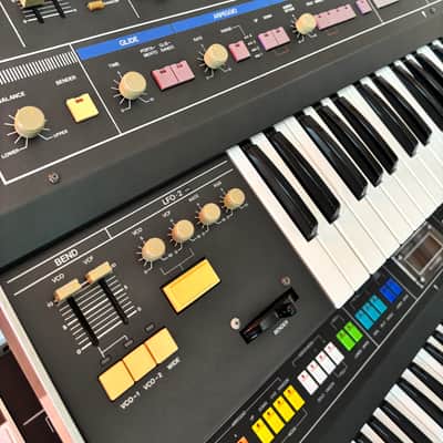 Roland Jupiter 6 61-Key Synthesizer 1983 - 1985 - Black