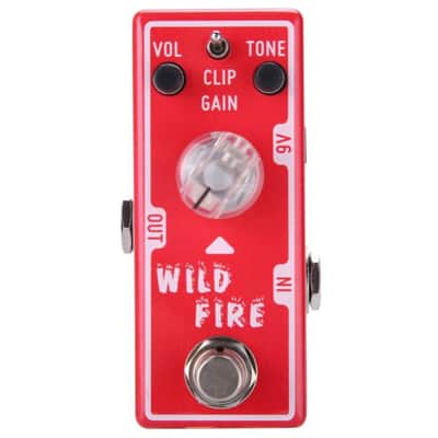 Tone City Wild Fire Distortion TC-T1 Guitar Effect Pedal True Bypass image 1