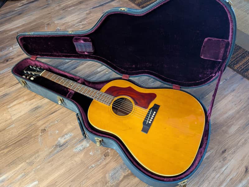 Gibson J-50 Sloped Shoulder Acoustic Dreadnought Guitar 1967 W/Gibson Case image 1