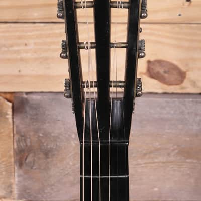 1860's CF Martin Made in New York Style 17 Size 3 Acoustic Guitar Natural w/ Case "Player Condition" image 6