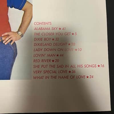 Alabama The Closer You Get Piano Vocal & Guitar Book image 2