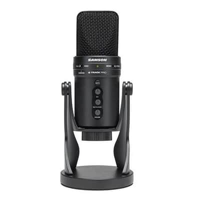Samson G-Track Pro Professional USB Condenser Microphone with Audio Interface image 1