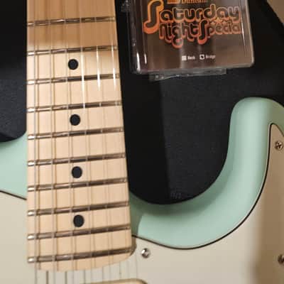 Fender American Performer Stratocaster HSS with Maple Fretboard 2018 - Present - Satin Surf Green image 5