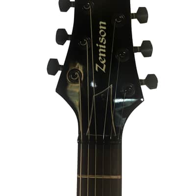 Zenison 34" Children's Electric Guitar Rock Style Cherry Red & Back Pack Gig Bag image 10