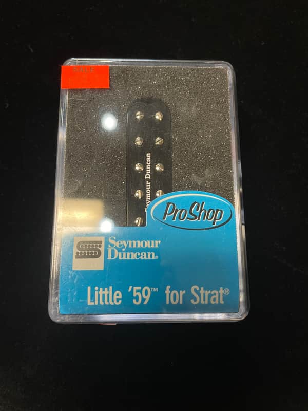 Seymour Duncan SL59-1b Little '59 Strat Bridge Pickup 2010s - Black image 1