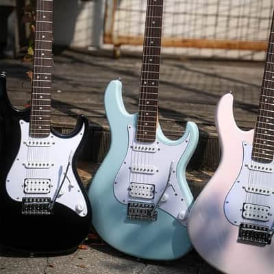Cort G200SKB G Series 200 Double Cutaway Electric Guitar. Sky Blue image 3