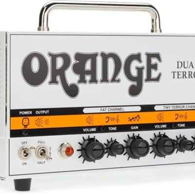 Orange Dual Terror 30/15/7-watt 2-channel Tube Head image 2