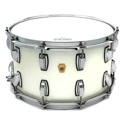 Ludwig Legacy Mahogany Snare Drum 14x8 Silver Silk image 1