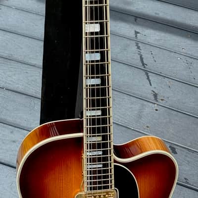 William Barker 17" Acoustic Arch Top 1977 - stunning untouched original 1 of 120 ever all w/a Factory DeArmond ! image 10