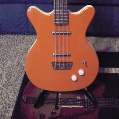 Jerry Jones Shorthorn Bass 4 String Orange image 1