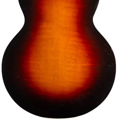 1955 Gretsch Synchromatic Archtop Model 6014 (aka Corsair) Sunburst image 4