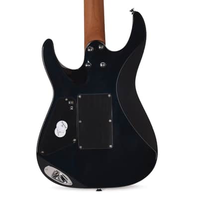 Charvel Pro-Mod Plus Dinky DK24 HSS 2PT EB QM Blue Curaçao image 3