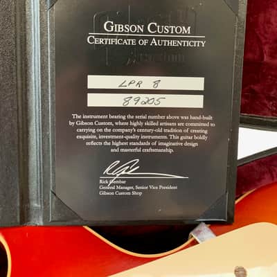 Gibson Les Paul Reissue 1958 Custom Shop 58 R8 2009 Washed Cherry image 11