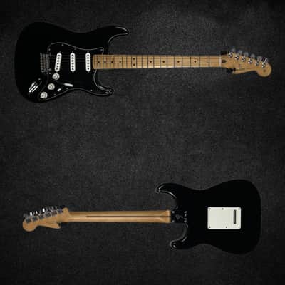 Fender Player Series Stratocaster in Black with Maple Neck image 3