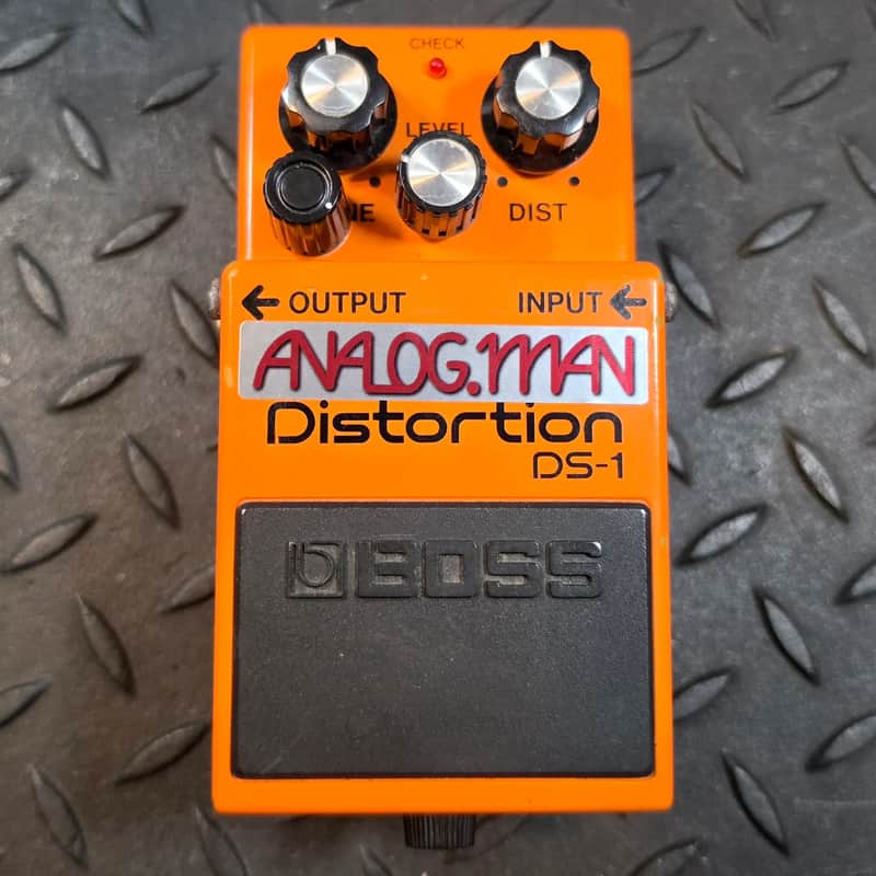 Boss DS-1 Distortion Modded Analogman Pro/Midrange Knob Mod Taiwan Mids image 1