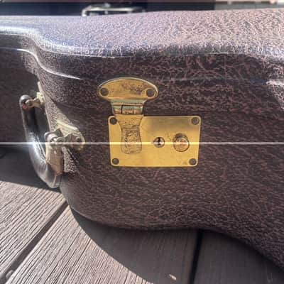 Vintage 1950’s Lifton 17 inch Archtop Guitar Case & Cover image 11