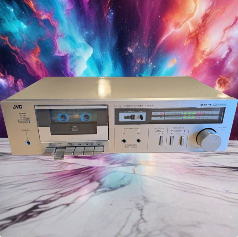 Vintage JVC KD-D2 Stereo Cassette Deck | Serviced Sounds Great Rare Variant🎶 image 1