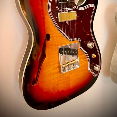 TopHat Telavarius Custom Thinline 2026 - 3T Sunburst image 2