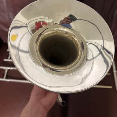 York Bb Trombone (Model 83) (1912)(Professional) (Grand Rapids) SN 30317 (JW York) image 9