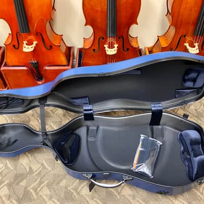 Bam 'Hightech 2.9 Slim' 4/4 Cello Case in Navy Blue image 6