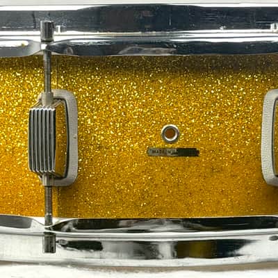 Trixon 20/13/16/5x14" 60's "Luxus" Outfit Drum Set - Gold Sparkle image 13