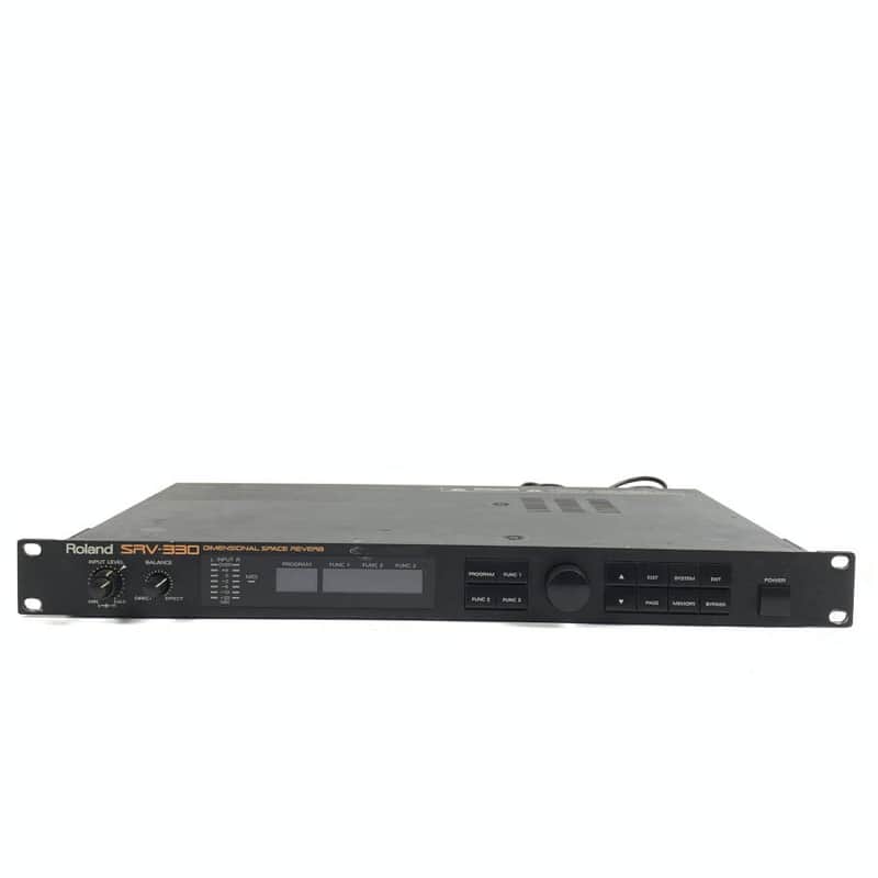 Roland SRV-330 Dimensional Space Reverb 1990s - Black TGHM image 1