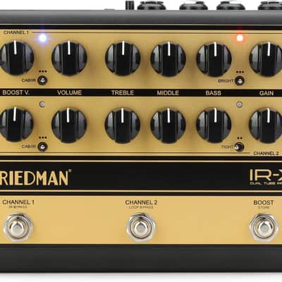 Friedman IR-X Dual Tube Preamp | Reverb
