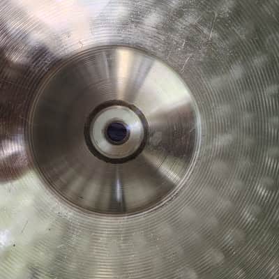 Paiste 14" 101 Brass Hi-Hat Cymbal Cymbals (Pair) 2005 - Present - Traditional image 7