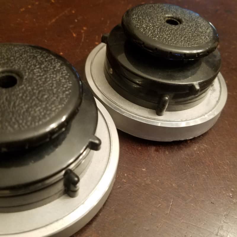 PCI 10.5" Hub adapters for NAB Open Reel to Reel R2R mount 8mm shaft mount 1990s image 1
