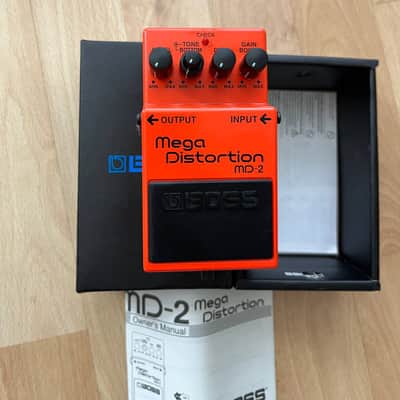 Boss MD-2 Mega Distortion (Silver Label) 2001 - Present - Red image 3