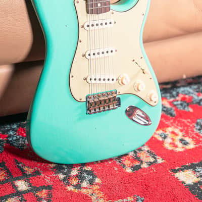 Fender Custom Shop LTD '62/'63 Stratocaster Journeyman Relic in Aged Seafoam Green image 3
