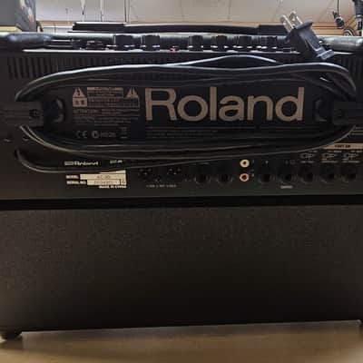 Roland AC-90 Acoustic Chorus 2-Channel 90-Watt 2x8" Acoustic Guitar Combo 2007 - Present - Black image 3