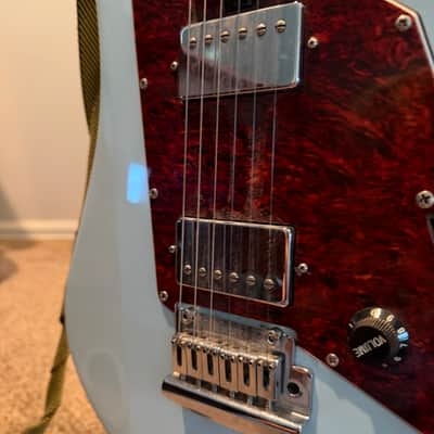 Sterling AL40 Albert Lee Signature HH with Jatoba Fretboard 2018 - 2021 - Daphne Blue image 2