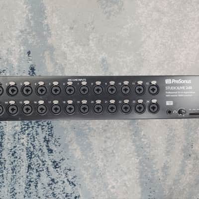 PreSonus StudioLive 24R 32-Channel Rackmount Digital Mixer 2017 - Present - Black image 1