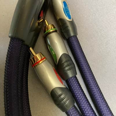 ✅Liaison MONSTER CABLE 3x RCA-3x RCA THX longueur 1,10M Etat neuf image 2