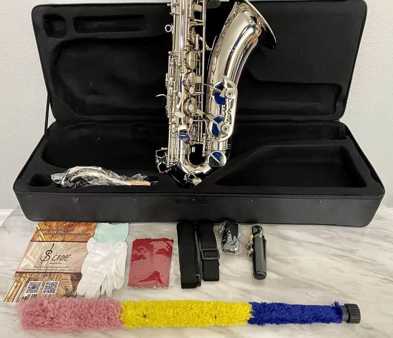 SLADE Tenor Saxophone (Silver) | Reverb
