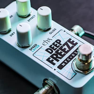 Electro Harmonix Pico Deep Freeze Sound Retainer Guitar Effects Pedal with Adjustable Attack and Decay Speeds image 6