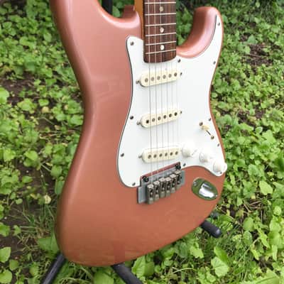 ESP lawsuit strathead 60's stratocaster in Burgundy Mist image 6